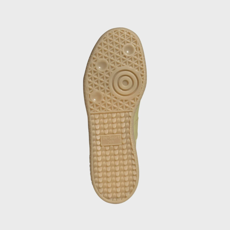 adidas Light Olive Low-Top Sneakers with Gum Sole
