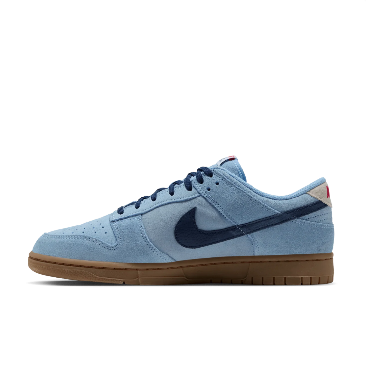 Nike Low-Top Sneakers – Light Blue, Navy & Gum