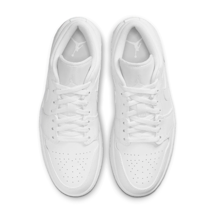 Jordan All-White Low-Top Sneakers