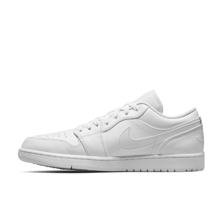 Jordan All-White Low-Top Sneakers