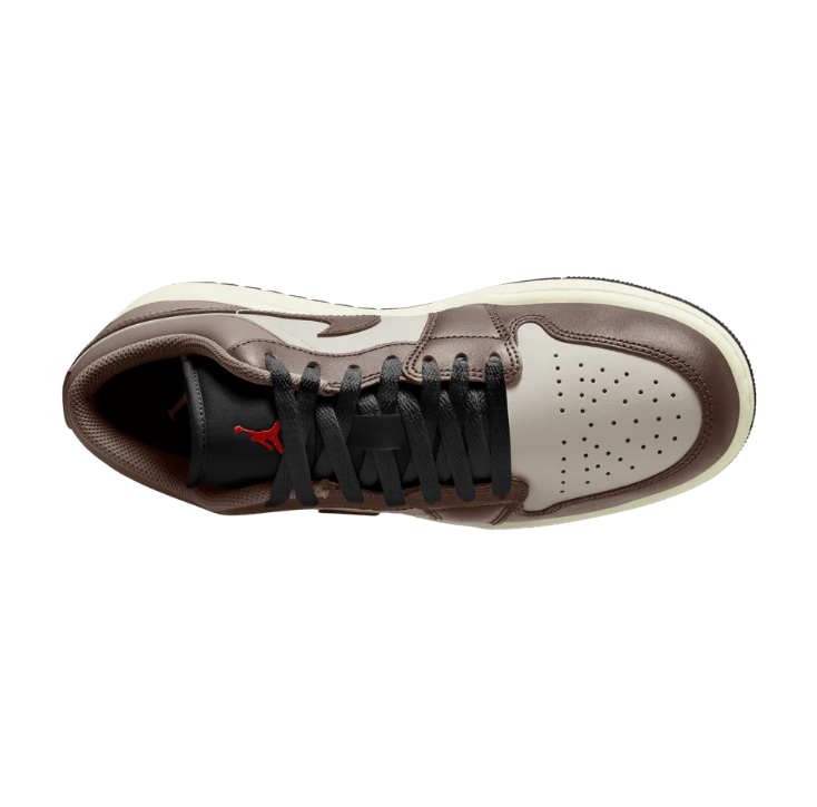Jordan Brown & Cream Low-Top Sneakers