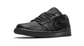 Jordan All-Black Textured Low-Top Sneakers