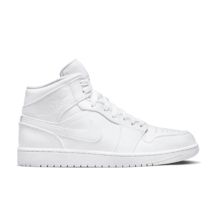 Jordan All-White High-Top Sneakers