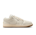 Jordan Cream Low-Top Sneakers with Tassel & Gold-Tone Details