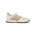 adidas Light Gray & Gold-Tan Retro Mesh Sneakers