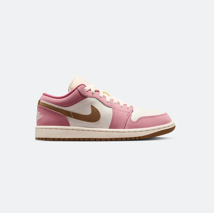 Jordan Pink & Cream Low-Top Sneakers
