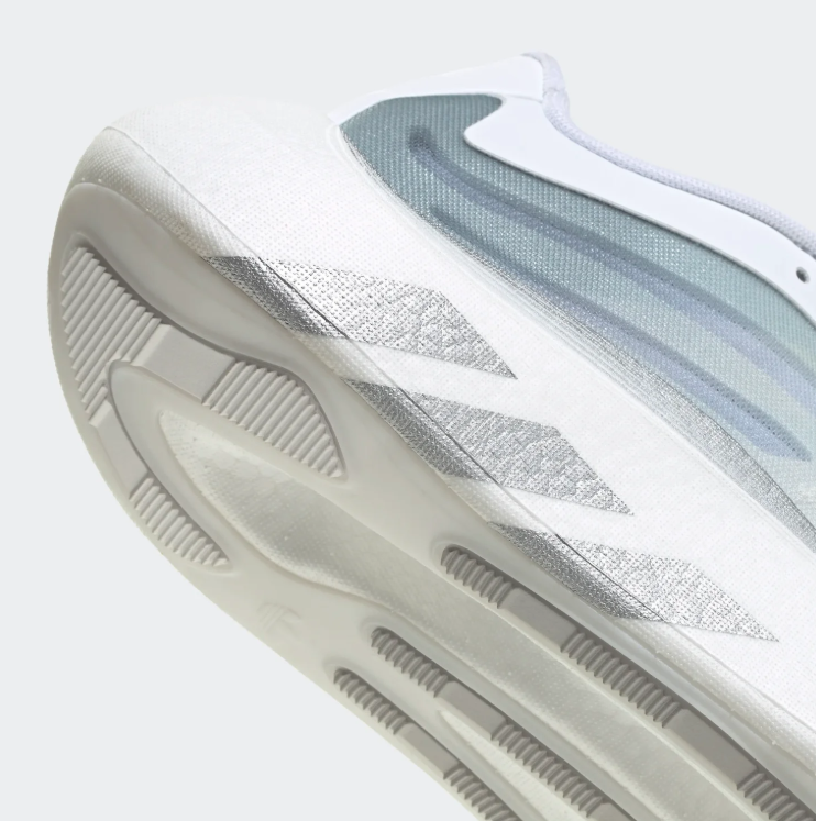 adidas Sneakers – White & Grey Sculpted Sole
