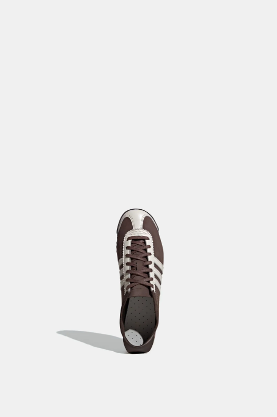 adidas Brown & Cream Retro Lace-Up Sneakers
