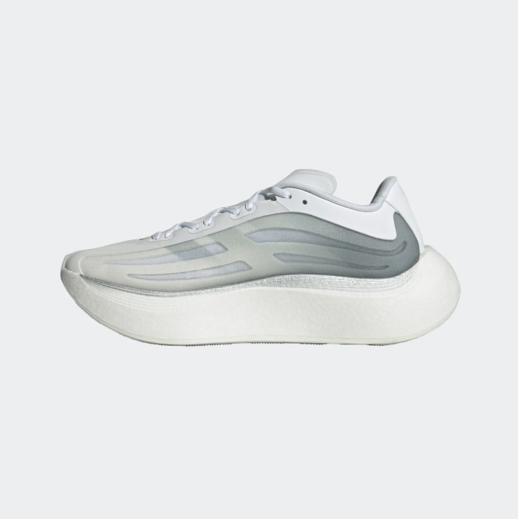 adidas Sneakers – White & Grey Sculpted Sole