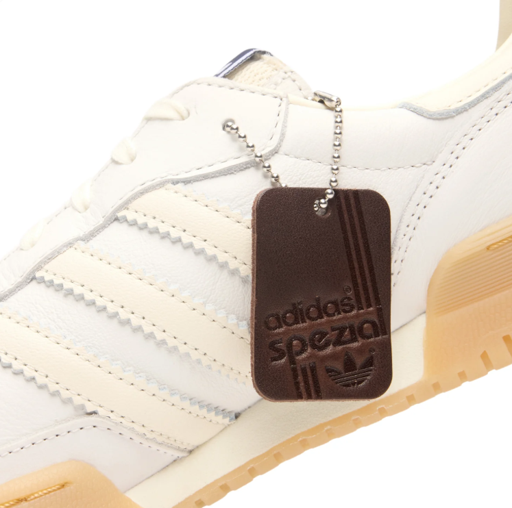adidas  Cream Low-Top Sneakers with Gum Sole