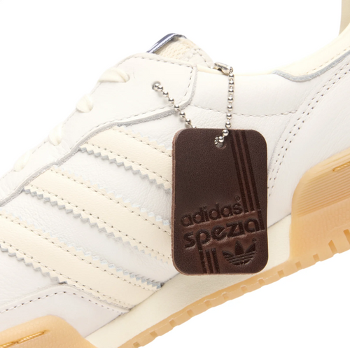 adidas  Cream Low-Top Sneakers with Gum Sole