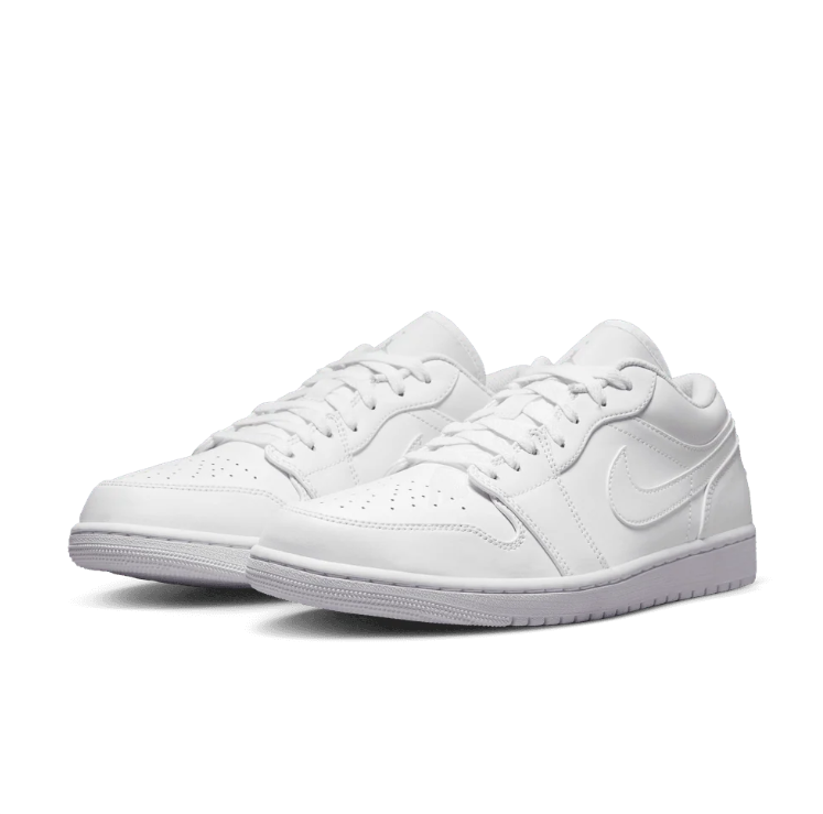 Jordan All-White Low-Top Sneakers