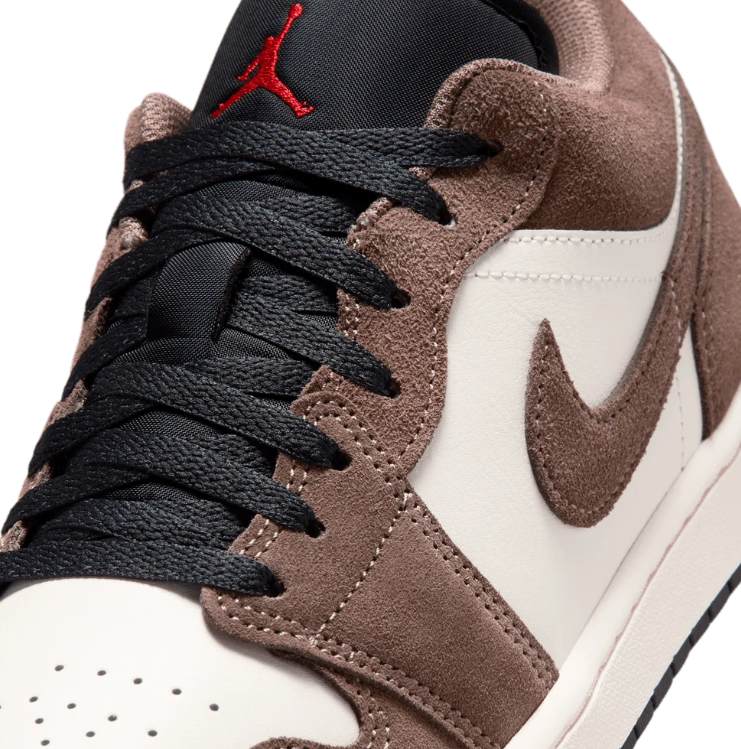Jordan Brown & Cream Low-Top Sneakers