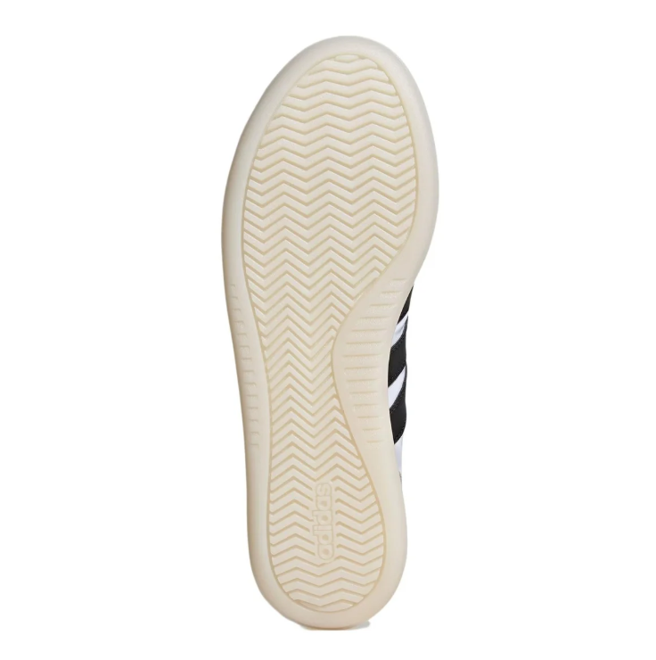 adidas White & Grey Retro Low-Top Sneakers