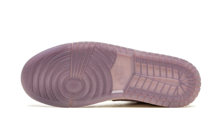 Jordan Lavender, Pink & Cream Low-Top Sneakers