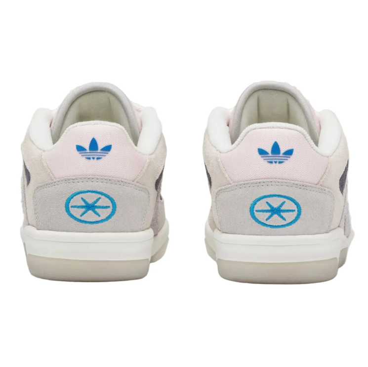 adidas Low-Top Sneakers – Light Grey & Blush Pink