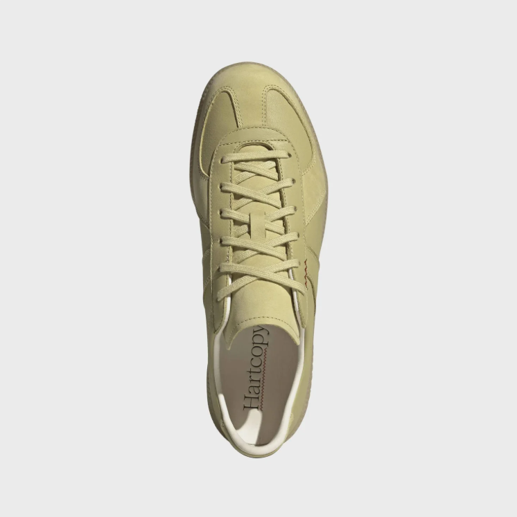 adidas Light Olive Low-Top Sneakers with Gum Sole