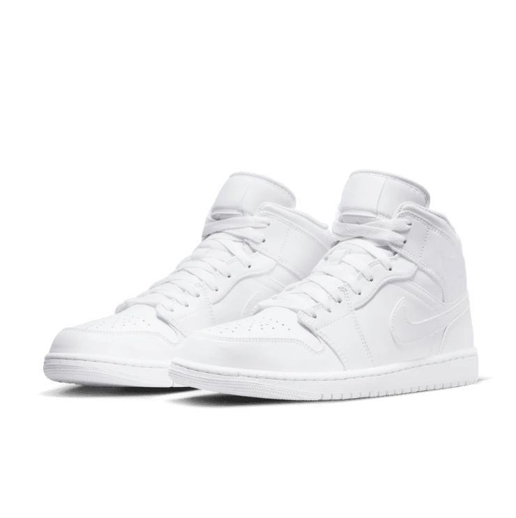 Jordan All-White High-Top Sneakers