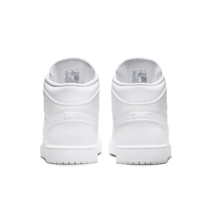 Jordan All-White High-Top Sneakers