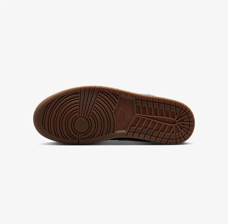 Jordan Black & White Low-Top Sneakers with Quilted Details
