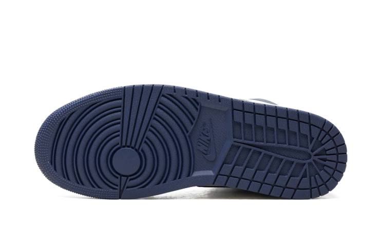 Jordan Navy, White & Black High-Top Sneakers