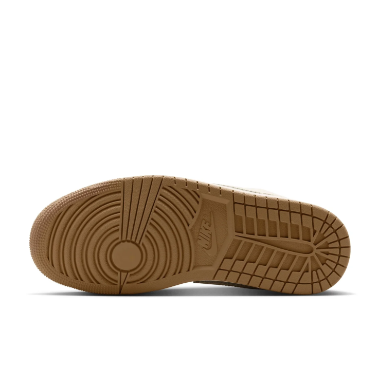 Jordan Cream Low-Top Sneakers with Tassel & Gold-Tone Details