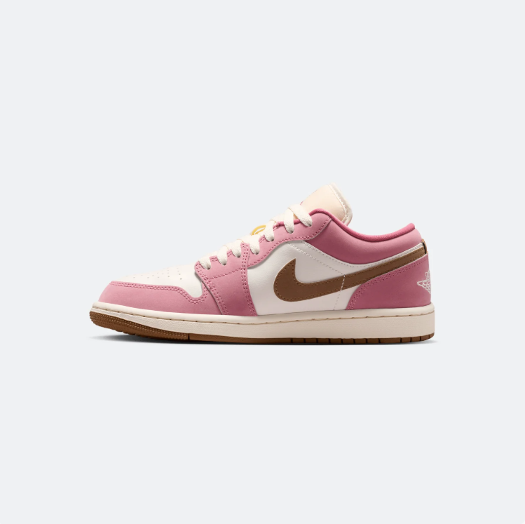 Jordan Pink & Cream Low-Top Sneakers
