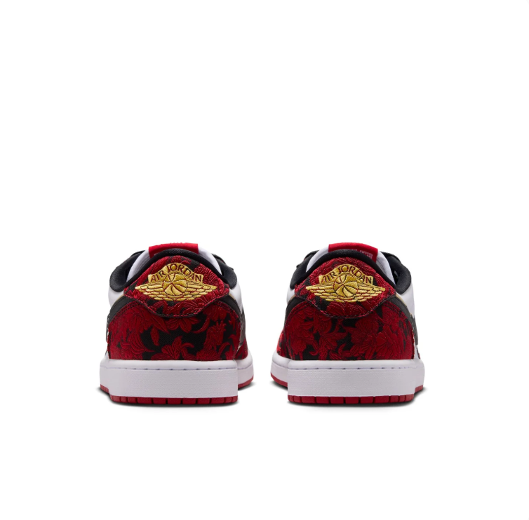Jordan Red  & White Low-Top Sneakers