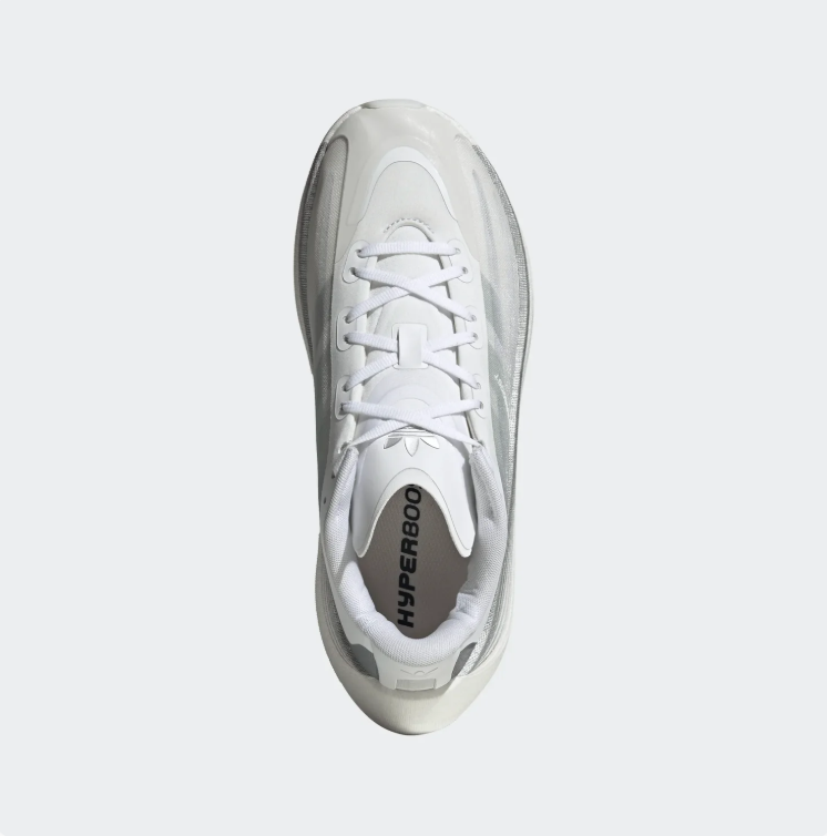adidas Sneakers – White & Grey Sculpted Sole