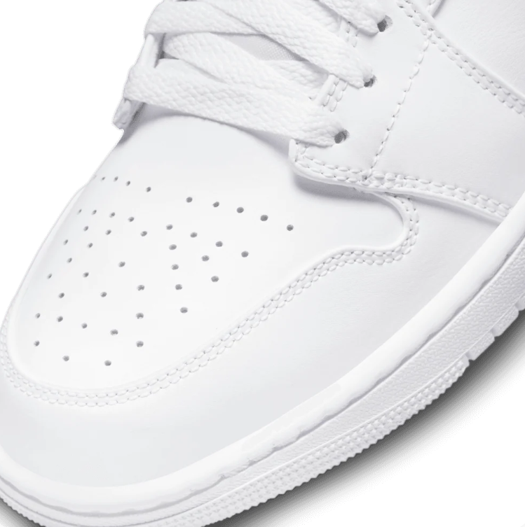 Jordan All-White High-Top Sneakers