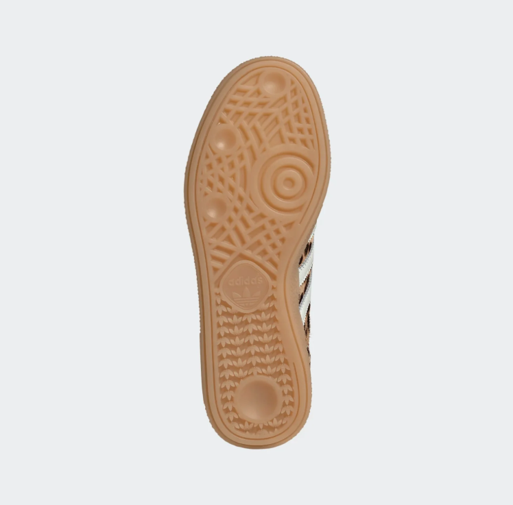adidas Leopard Print Low-Top Sneakers with Gum Sole