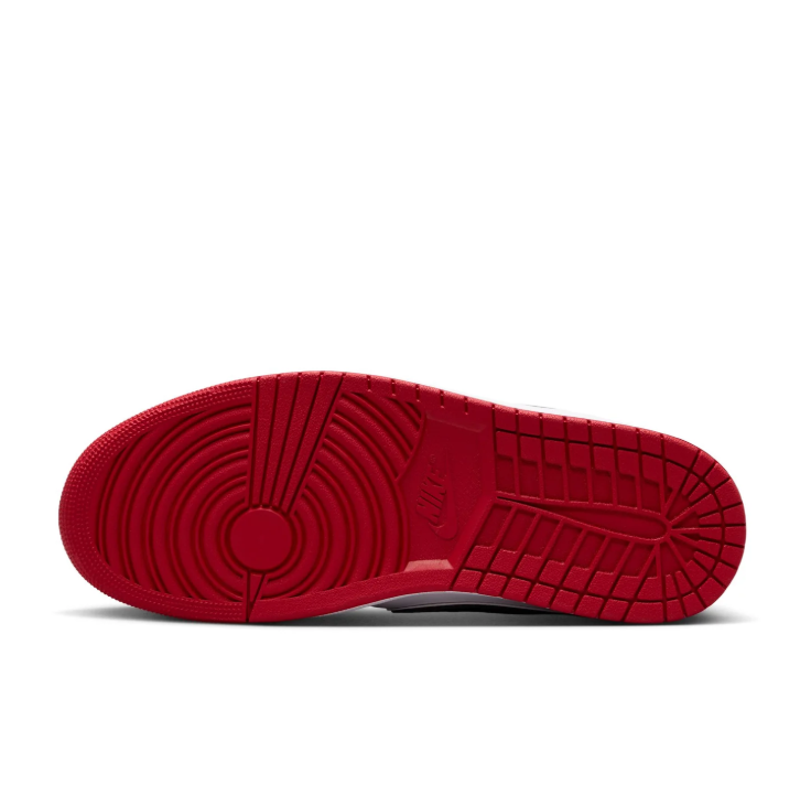 Jordan Red  & White Low-Top Sneakers