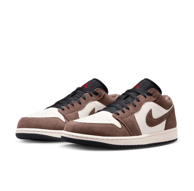 Jordan Brown & Cream Low-Top Sneakers