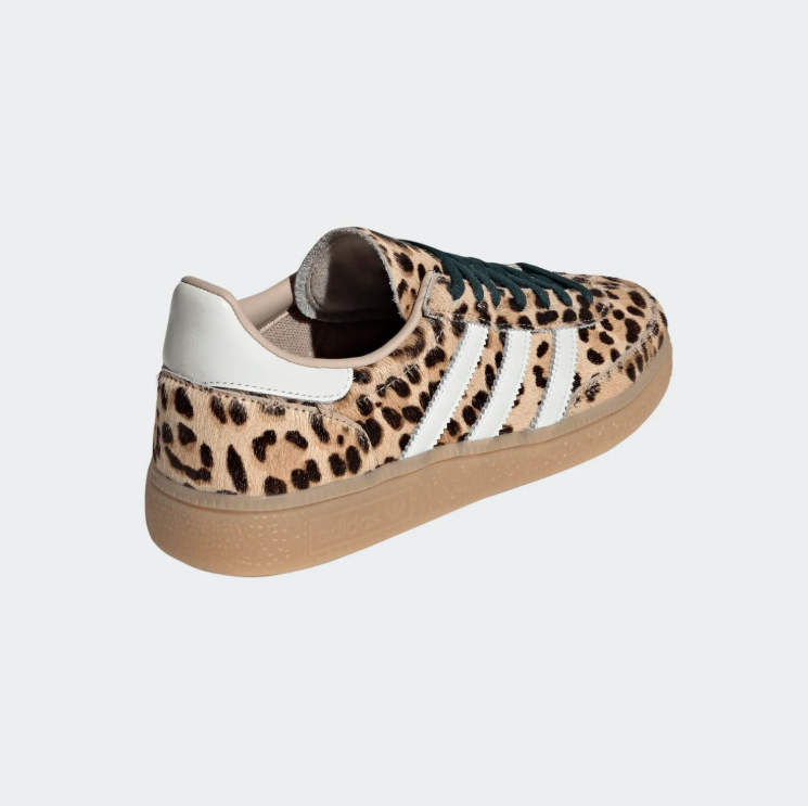 adidas Leopard Print Low-Top Sneakers with Gum Sole
