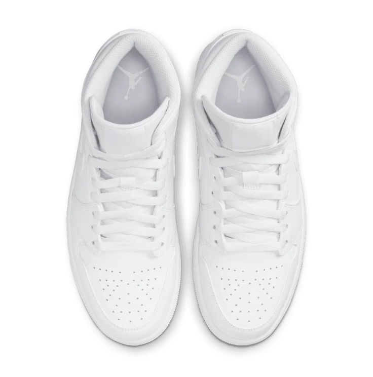 Jordan All-White High-Top Sneakers