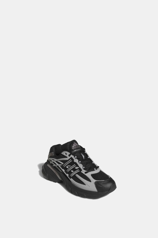 adidas Black & Silver Chunky Retro Sneakers