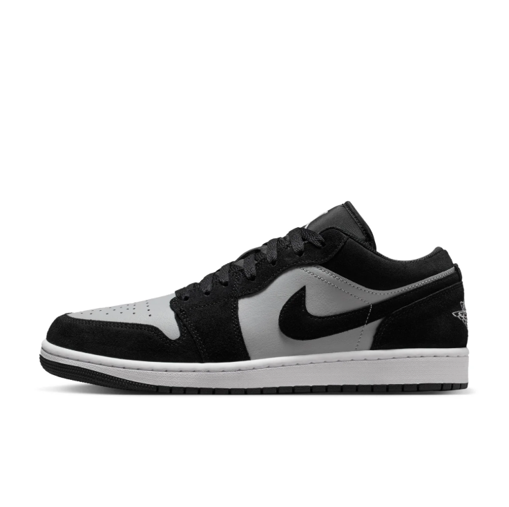 Jordan Black & Light Grey Low-Top Sneakers