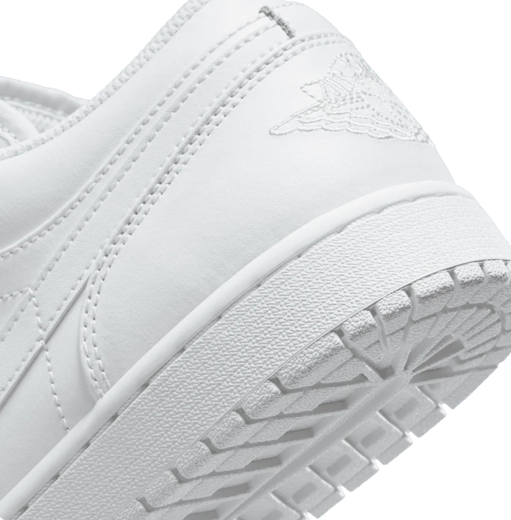 Jordan All-White Low-Top Sneakers