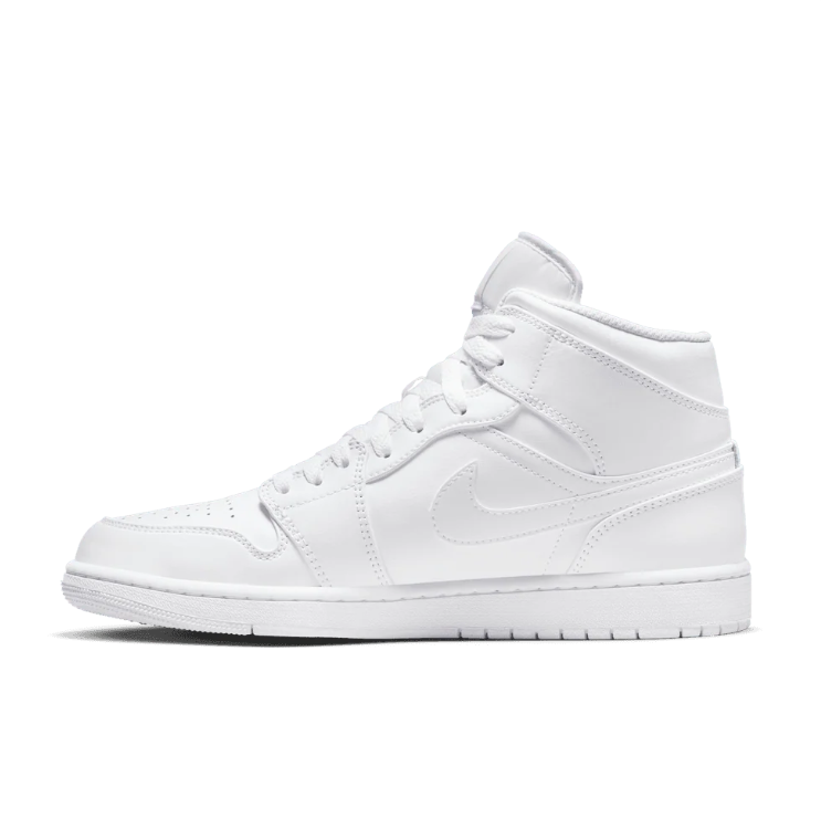 Jordan All-White High-Top Sneakers