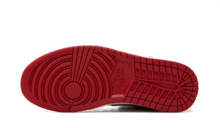 Jordan Red, Black & White High-Top Sneakers